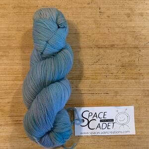 Space Cadet Creations Celeste Yarn in Egg Shells Merino Wool